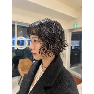 ショートパーマ