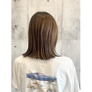 切りっぱなしボブ【ARCH Sayaka】