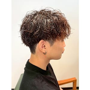 マッシュ　ツイストスパイラル　ツーブロック　ナチュラルカラー - MEN'S SALON alfRed 瑞穂店【メンズサロン アルフレッド ミズホテン】掲載中