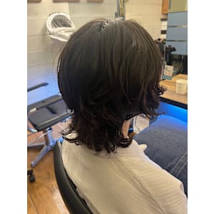 ウルフパーマ／ショート／下北沢美容室／Lagom