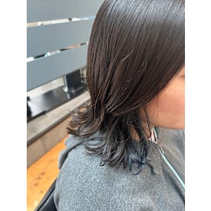 ボブ／イヤリングカラー／下北沢美容室／Lagom