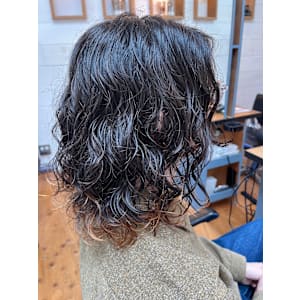 メンズパーマ／下北沢美容室／Lagom