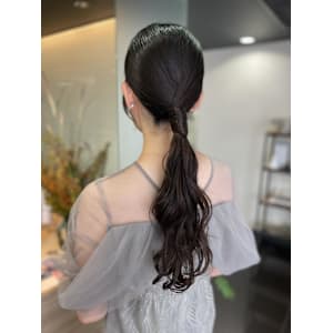 [風花]お呼ばれヘア タイトアヘンジ
