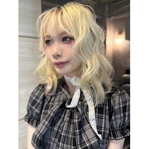 《巴結生》ブロンド/ブロンドカラー/抜きっぱなしブロンド