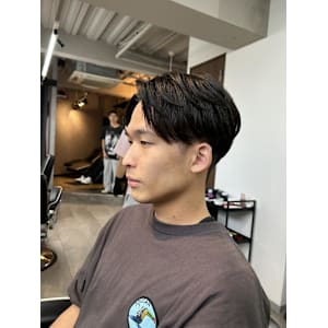 神田脩弥/センターパート/刈り上げ/大宮