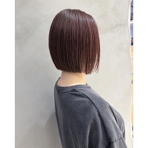 髪質改善カラー/髪質改善ストレート！/ピンクカラー