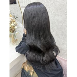 ミディアム/暗めカラー/デザインカラー/フェイスフレーミング