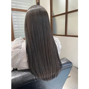 透明感◎マットグレー×ロングヘア - センター北 美容院 lea/1 HANARE【センターキタ ビヨウイン レアワン ハナレ】掲載中