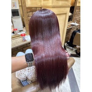 ローズブラウン/ダークレッド