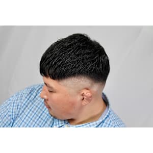 ツーブロックスキンフェード