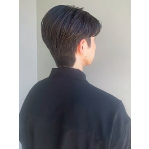 黒髪 ツーブロック メンズカット 20代 30代 ビジネス