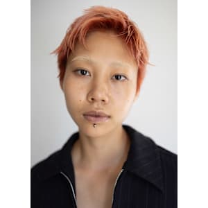 デザインカラー　ショートヘア