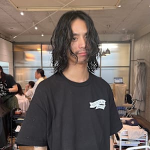 メンズパーマ/ロング/ミディアム/スパイラルパーマ