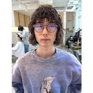 メンズボブ/ボブパーマ/メンズカット◎