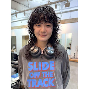 マレットウルフ/ハードパーマ/マッシュウルフ/パーマ◎