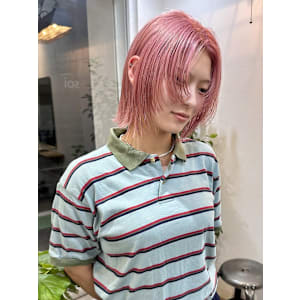 ピンクベージュ/ハイトーン/ケアブリーチ◎