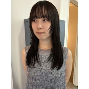 レイヤー/ロング/ナチュラルブラウン