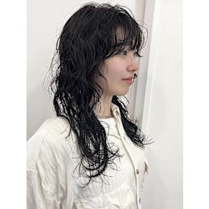 レイヤーパーマ/ワイドバング