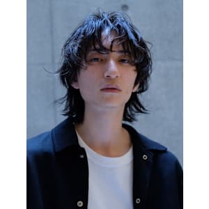 ニュアンスパーマ ウルフヘア 10代 20代 - 全室完全個室Men's hair salon STELLA【メンズヘアーサロンステラ】掲載中