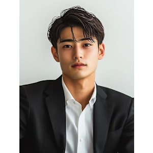 毛流れパーマ ニュアンスパーマ マッシュショート ビジネス - 全室完全個室Men's hair salon STELLA【メンズヘアーサロンステラ】掲載中