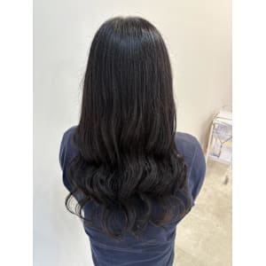 黒髪ナチュラルロング！！！