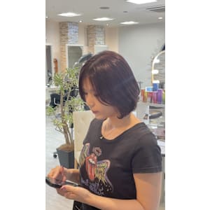 大人可愛い◎小顔見せレイヤーボブ