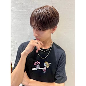 毛流れセンターパート