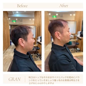 お客様髪質改善データ1957（猫っ毛の男性対策） - Grand × AtlierDonguri【グランバイアトリエドングリ】掲載中