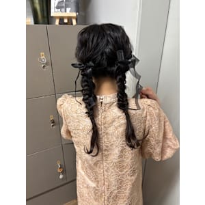 お呼ばれヘアセット