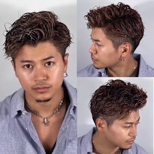 パーマ - ヒロ銀座バーバーショップ難波店【ヒロギンザバーバーショップナンバテン】掲載中