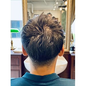 【20代 男性】ロンドンツーブロック（大宮/バーバー）