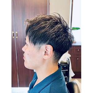 【20代 男性】ロンドンツーブロック（大宮/バーバー）