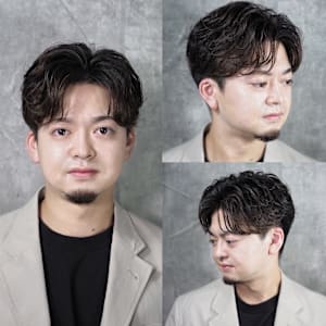 ナチュラルパーマ - ヒロ銀座バーバーショップ難波店【ヒロギンザバーバーショップナンバテン】掲載中