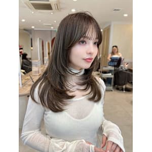 髪質改善＊ミディアムヘア艶カラー＊美髪【Zina渋谷神南】 - Zina 渋谷神南 髪質改善/前髪カット/韓国レイヤーカット【ジーナ】【ジーナ シブヤジンナン カミシツカイゼン マエガミカット カンコクレイヤーカット】掲載中