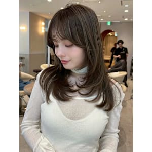 髪質改善＊ミディアムヘア艶カラー＊美髪【Zina渋谷神南】 - Zina 渋谷神南 髪質改善/前髪カット/韓国レイヤーカット【ジーナ】【ジーナ シブヤジンナン カミシツカイゼン マエガミカット カンコクレイヤーカット】掲載中