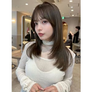 髪質改善＊ミディアムヘア艶カラー＊美髪【Zina渋谷神南】 - Zina 渋谷神南 髪質改善/前髪カット/韓国レイヤーカット【ジーナ】【ジーナ シブヤジンナン カミシツカイゼン マエガミカット カンコクレイヤーカット】掲載中
