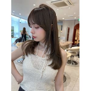 髪質改善＊ミディアムヘア艶カラー＊美髪【Zina渋谷神南】 - Zina 渋谷神南 髪質改善/前髪カット/韓国レイヤーカット【ジーナ】【ジーナ シブヤジンナン カミシツカイゼン マエガミカット カンコクレイヤーカット】掲載中