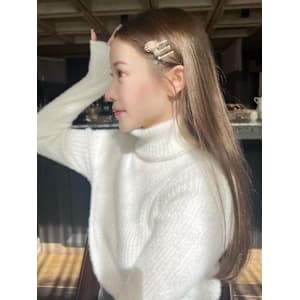 髪質改善＊ミディアムデザインカラー＊美髪【Zina渋谷神南】 - Zina 渋谷神南 髪質改善/前髪カット/韓国レイヤーカット【ジーナ】【ジーナ シブヤジンナン カミシツカイゼン マエガミカット カンコクレイヤーカット】掲載中