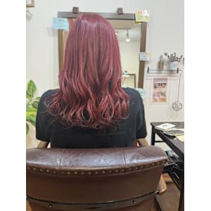 ワインレッドカラー