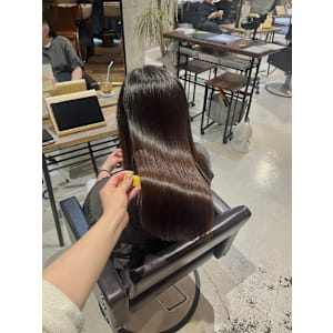 髪質改善×縮毛矯正×カット【AInoa Hanare 】