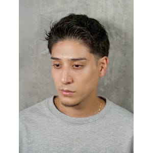 ツーブロアップバング