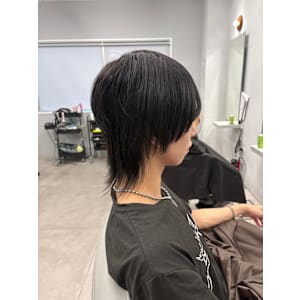 ウルフ/ウルフカット/メンズウルフ/マッシュウルフ