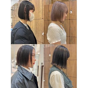 【黒田】ミニボブ/ボブ/リップラインボブ