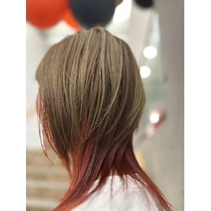 ハイトーンウルフ/オレンジ