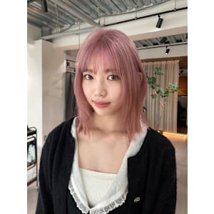 夏のペールピンク