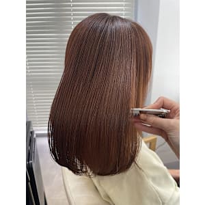 髪質改善アプリコットベージュ