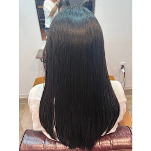 サラサラになるストレート