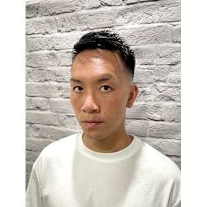 スキンフェードアップバングショート - グレイスフルバーバー プラチナム【グレイスフルバーバー プラチナム】掲載中