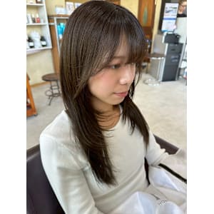 【ふみ】大人レイヤー/アイスグレージュ/シフォングレー/韓国