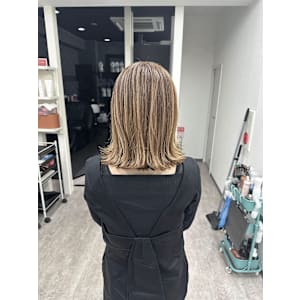 Louer hairmake×切りぱっなしボブ